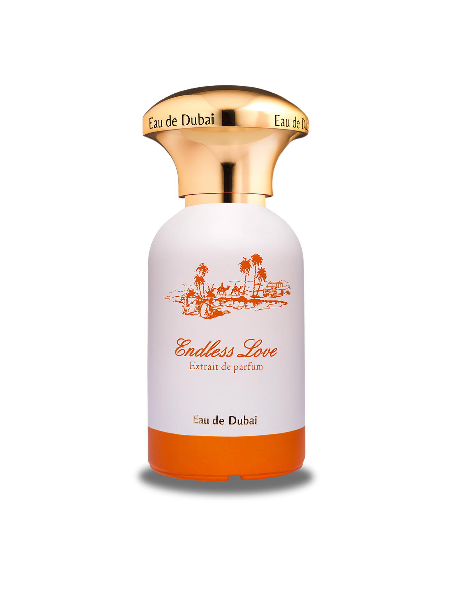 Eau de Dubai Endless Love perfume 55ml – citrus amber unisex fragrance with almond, jasmine, black pepper, cedarwood and vanilla