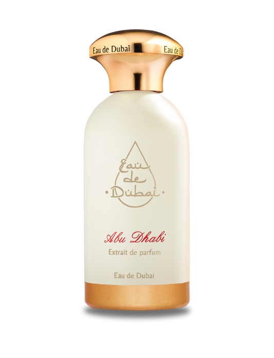 Eau de Dubai Abu Dhabi perfume 100ml – oriental vanilla unisex fragrance with Madagascar vanilla, ambergris and musk