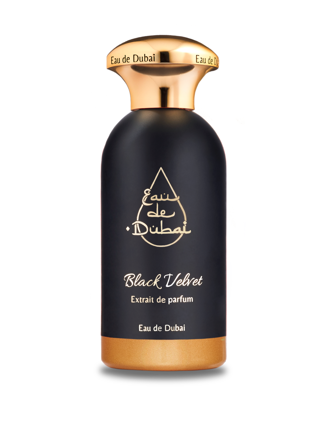 Eau de Dubai Black Velvet perfume 100ml – oriental gourmand unisex fragrance with bergamot, jasmine, cinnamon, vanilla and caramel