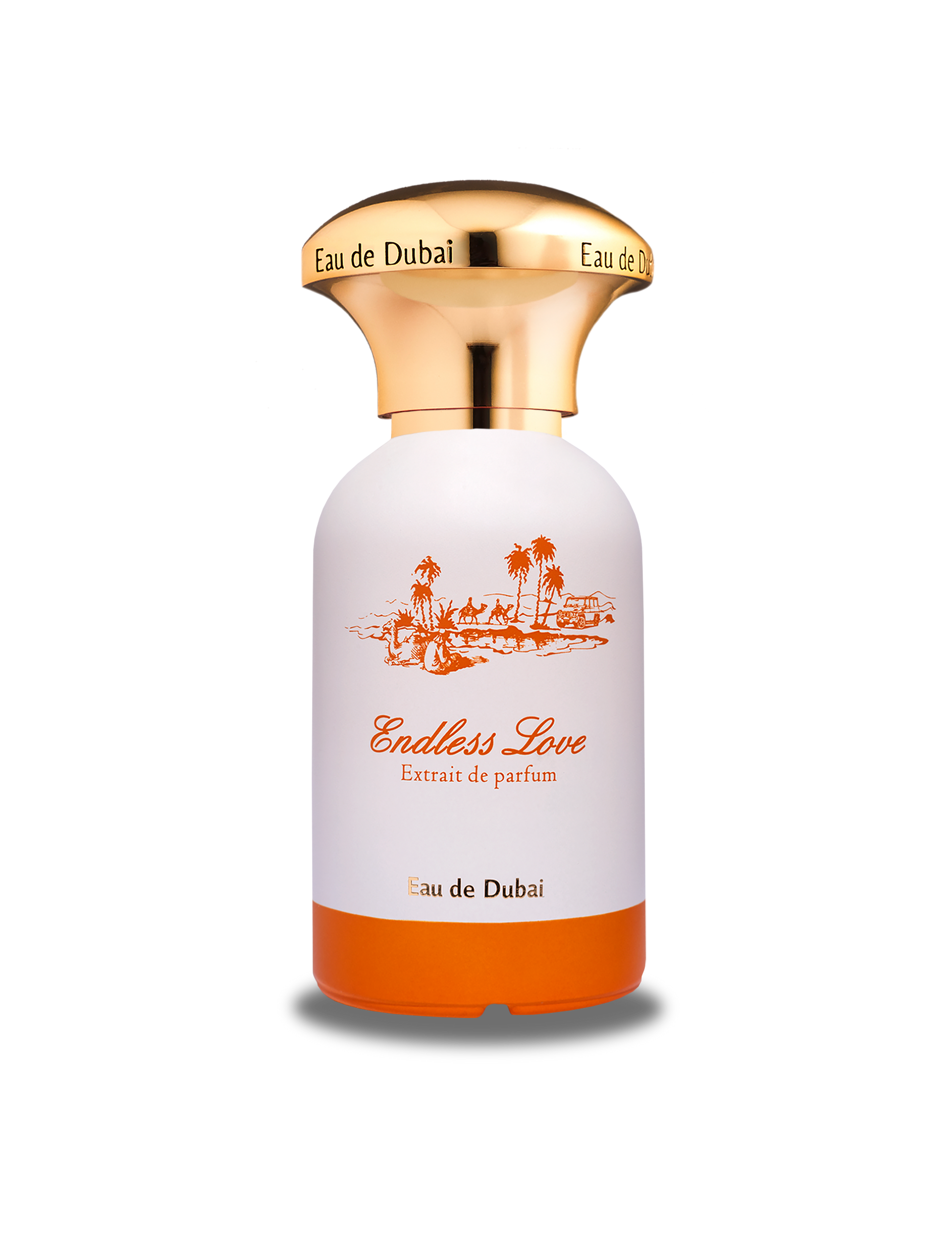 Eau de Dubai Endless Love perfume 55ml – citrus amber unisex fragrance with almond, jasmine, black pepper, cedarwood and vanilla
