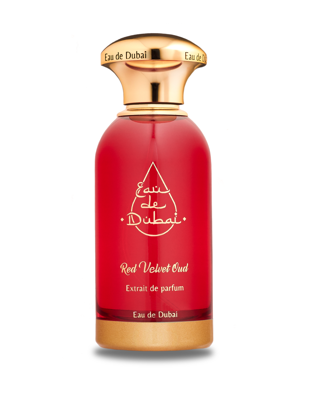 Eau de Dubai Red Velvet Oud perfume 100ml – oriental oud unisex fragrance with cotton candy musk, ambergris and patchouli