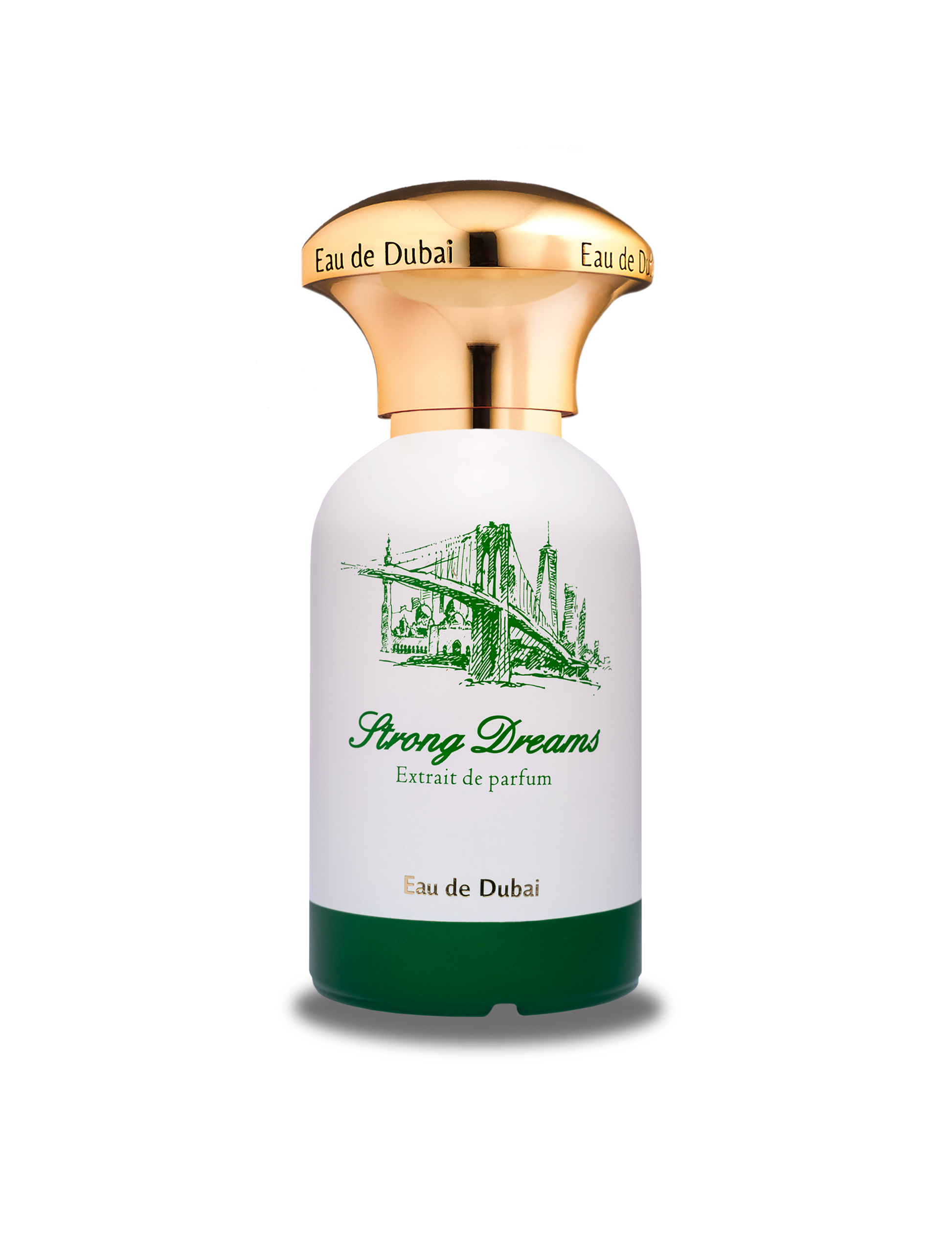 Eau de Dubai Strong Dreams perfume 55ml – unisex fragrance with luminous fruits, white florals, patchouli, vanilla and benzoin